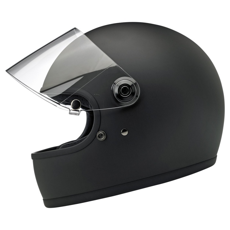 Biltwell Gringo S ECE Helmet - Matt Black - Bandit Helmets UK